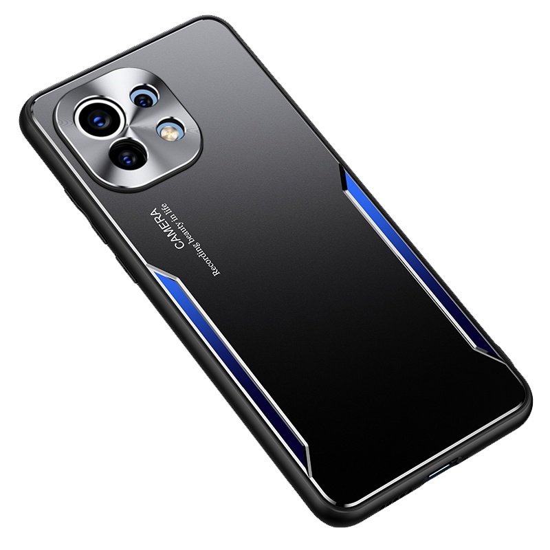 安美宝 荣耀60Pro手机壳honor60磨砂金属背板镜头全包荣耀60保护套气质薄裸机感网红男女外壳防摔潮牌