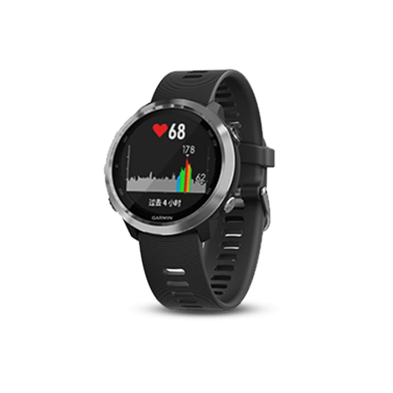 Garmin佳明Forerunner645多功能运动音乐智能防水跑步游泳骑行功能手表(645M黑色银框音乐版)