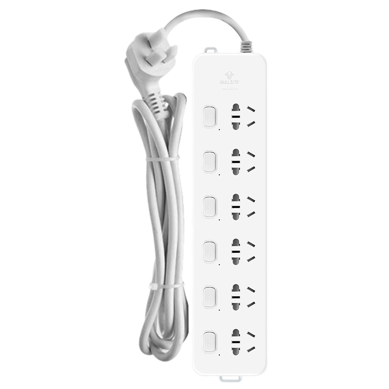 公牛(BULL) GN-313 6位分控全长3米 新国标插座/插线板/插排/排插/接线板/拖线板(计价单位:个)