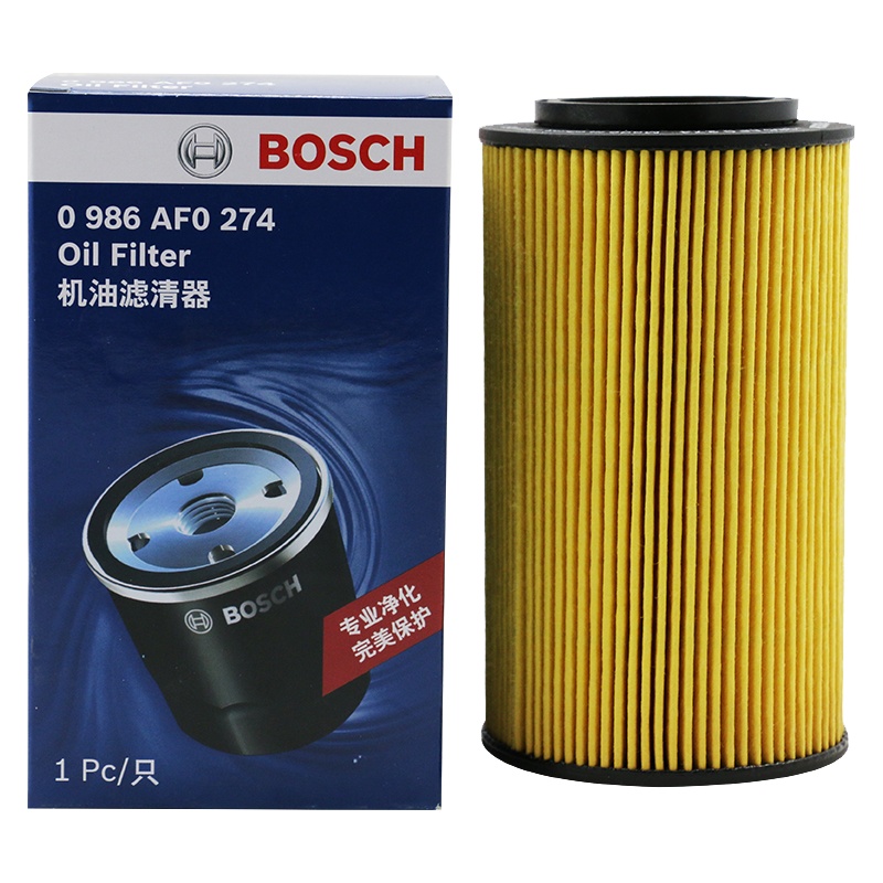 博世(BOSCH)机油滤清器0986AF0274(现代进口:索纳塔V3.3起亚进口:欧菲莱斯3.8;)