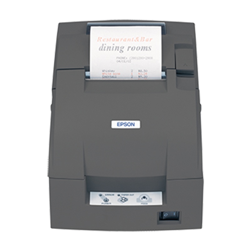 爱普生(Epson) TM-U288B 票据打印机 76mm针式微型收银小票打印机76单双联票据打印机色带打印机