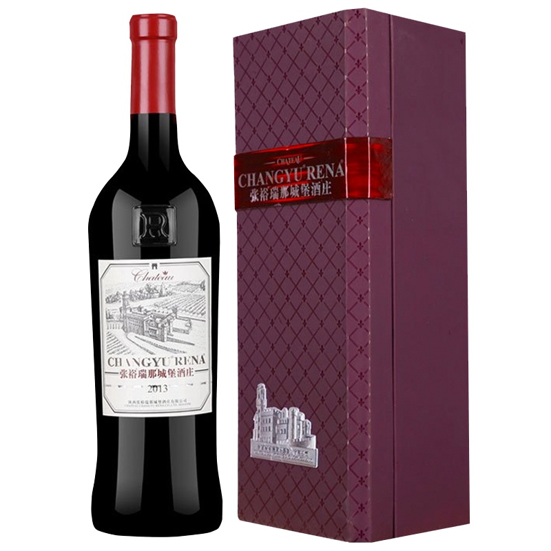张裕(CHANGYU)瑞那城堡酒庄干红葡萄酒 红酒 酒庄酒 750ml 单瓶礼盒装