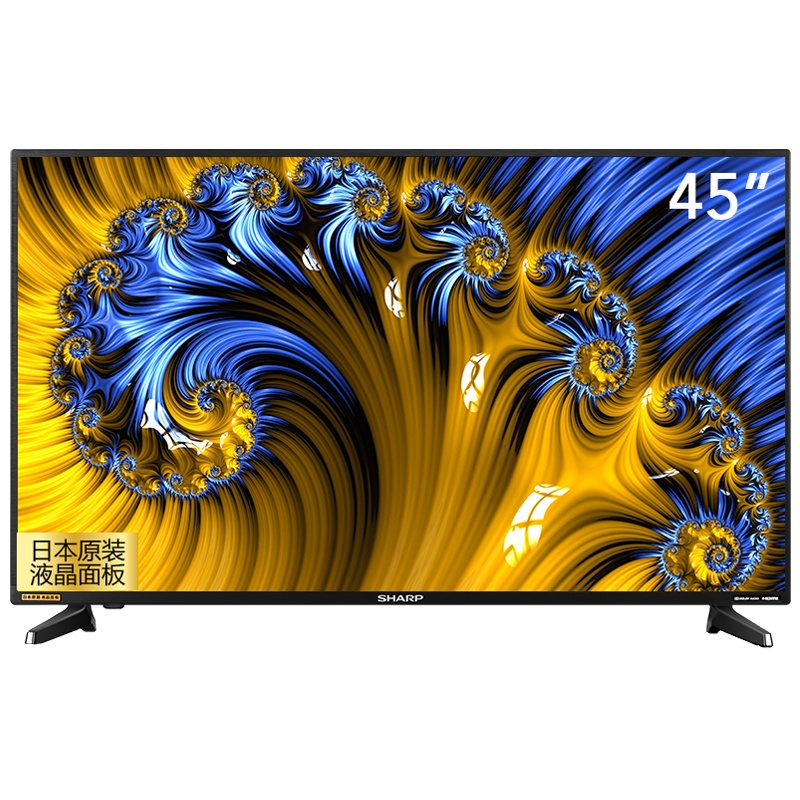 Sharp/夏普 45N4AA 45英寸高清智能网络液晶卧室精选平板电视 支持手机投屏