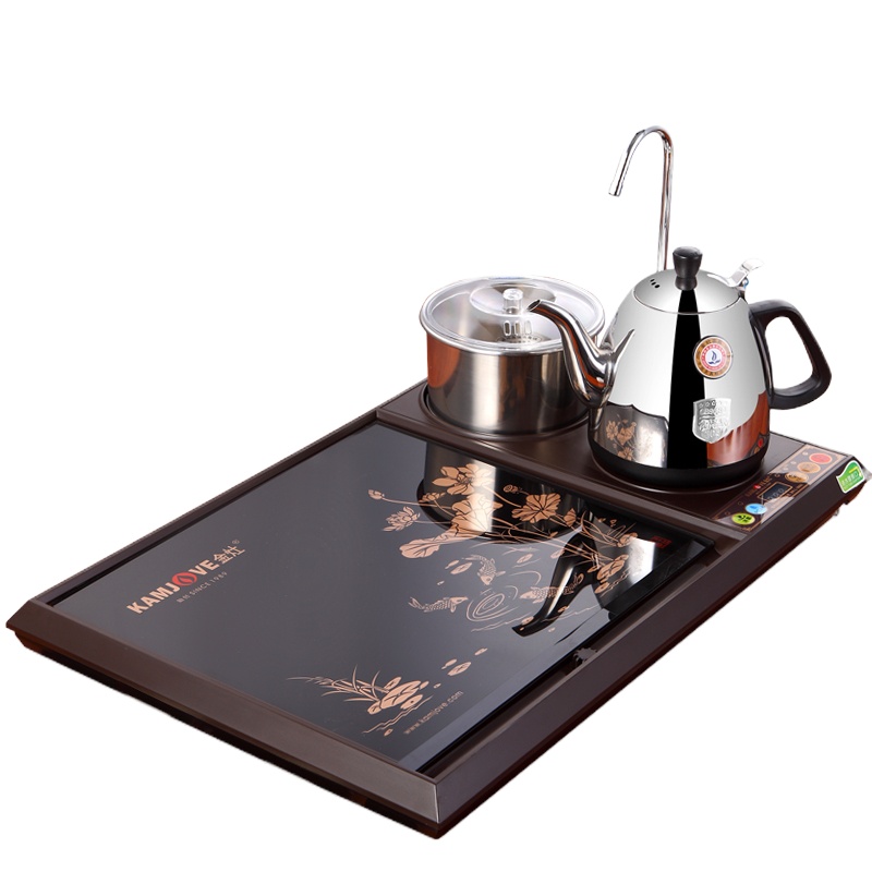 金灶L-300A自动上水茶炉 玻璃茶盘 单茶盘 整套茶盘茶台(不包含茶具) 一套