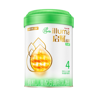 [赠品]惠氏启赋有机蕴萃幼儿配方奶粉(3-7岁)4段900g克*1