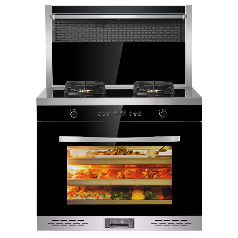 欧诚L66蒸烤消一体灶蒸箱烤箱消毒柜多功能家用环保灶 天然气/液化气 集成灶