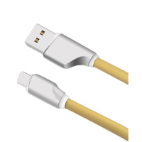 锌合金高速Type-C数据线 充电线 支持快充适用安卓 小米 华为 三星 oppo vivo 银色
