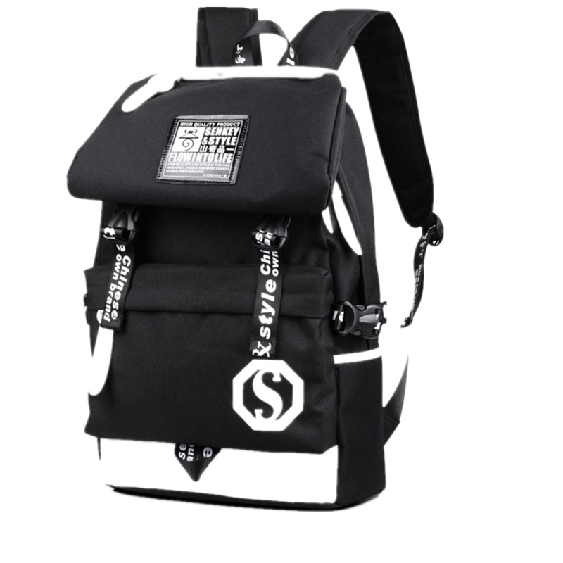 山奇品一大容量旅游双肩包 女时尚男士中院风背包 韩版中学生书包定制