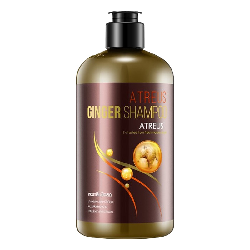 Atreus阿特柔斯泰国生姜洗发水400ml/瓶 姜汁防脱控油养发