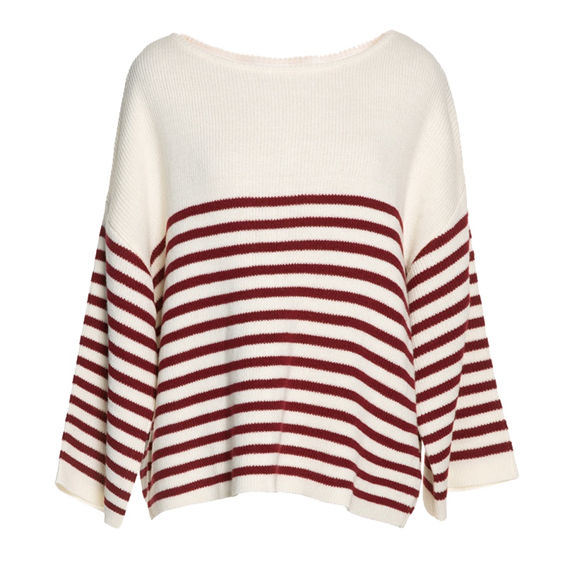 秋水伊人2019春装新品宽松蝙蝠型针织衫毛衫FV25