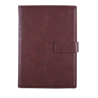 简约笔记本商务办公记事本加厚皮面装 商务办公活页笔记本 18k