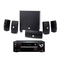 JBL Cinema 610+安桥 TX-SR292功放 客厅卧室家庭影院5.1 电视音响 卫星套装