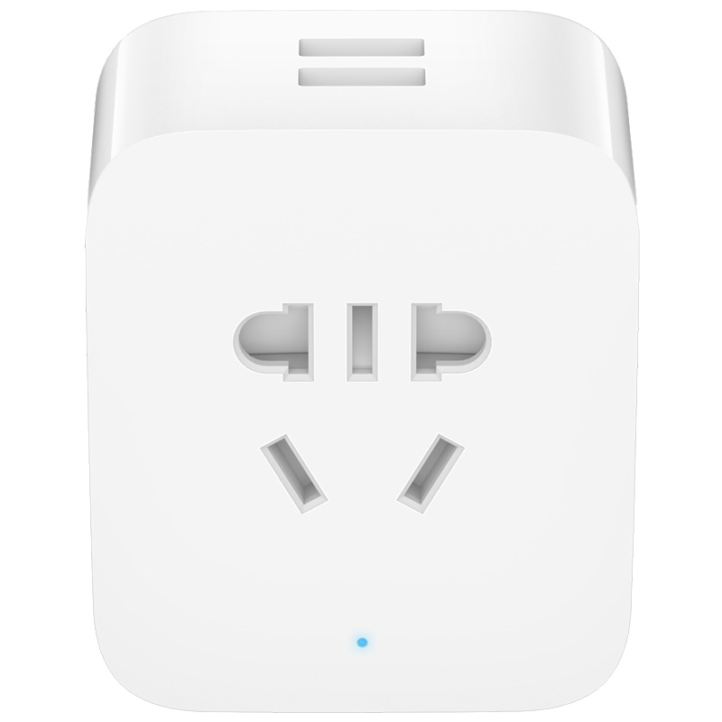 小米(MI)米家智能插座蓝牙网关版 内置蓝牙网关 实现远程智能联动