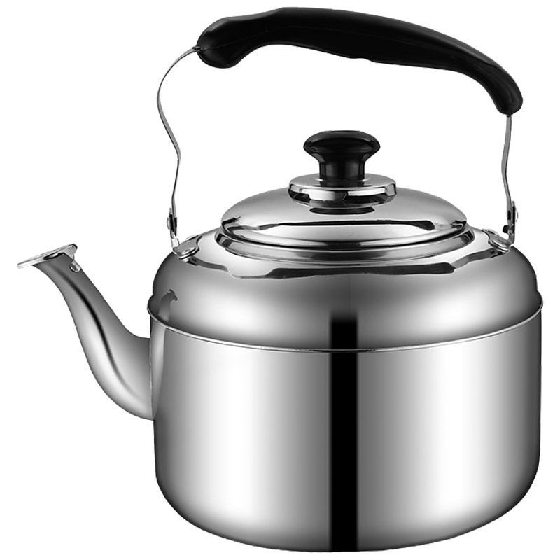 苏德乐不锈钢加厚水壶烧水壶家用煤气大容量鸣笛天燃气电磁炉通用6L5L4L3L2L