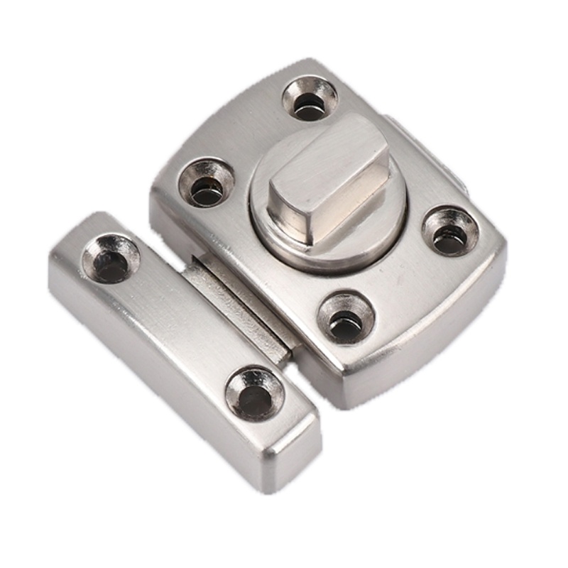 顶谷插销锁门栓门扣阿斯卡利防盗房门锁扣卧室卫生间木门反锁弹簧门闩锁 加厚款-古铜色_1个_