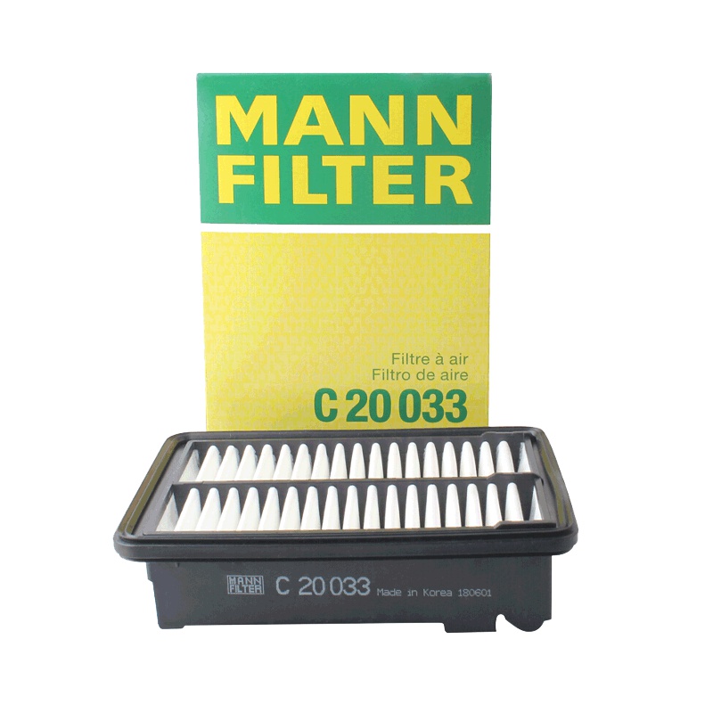 曼牌(MANN)空气滤C20033适配飞度GK5/15-19款锋范/本田XRV/缤智/哥瑞/竞瑞 1.5L