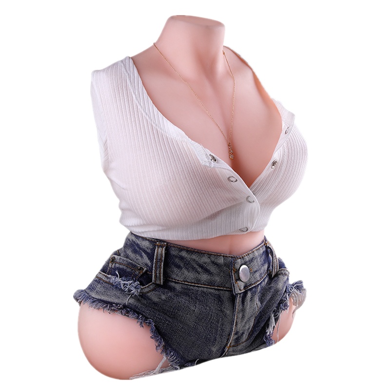 谜姬(Mizz Zee)双通道带骨架全实体硅胶娃娃腿模男用自慰器飞机杯阴臀倒模玩具男性系列名器 成人情趣性用品非充气娃娃