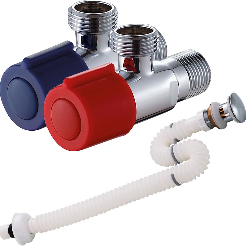 心海伽蓝(SHKL) 防臭下水软管 浴室柜洗手盆下水管通用角阀