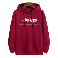 JEEP吉普休闲卫衣大码连帽卫衫休闲时尚运动百搭宽松男女情侣外衣