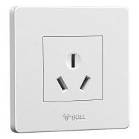 公牛(bull) G06一位三极插座16A墙插一盒10个 单盒装