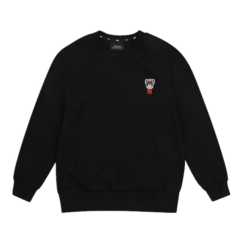 正品2019秋冬新款MLB小狗刺绣NY宽松舒适时尚休闲运动卫衣