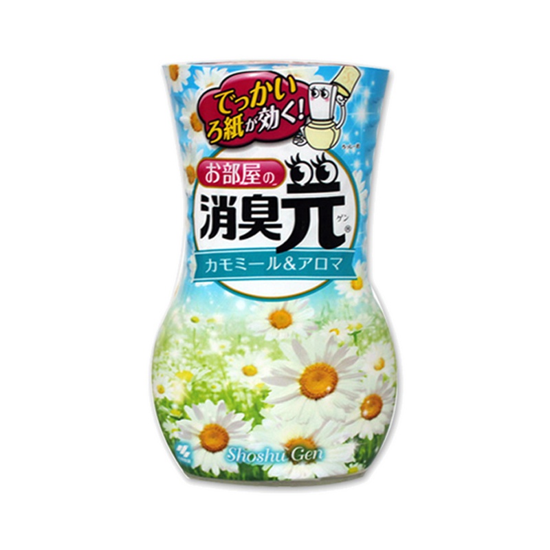 [日本直采]KOBAYASHI小林制药 消臭元除臭室内客厅有香味空气清新剂 洋甘菊味 400ML 0.04kg