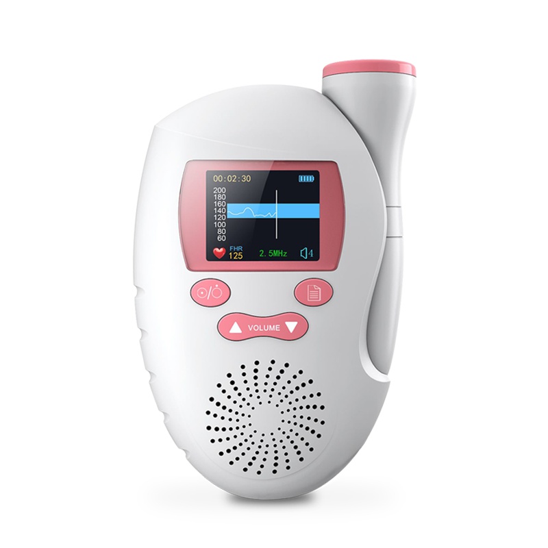修正 胎心监测仪AF-703-L彩屏版 孕妇家用无辐射多普勒胎儿胎动检测听诊器听胎心仪 进口探头