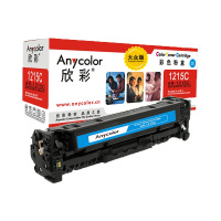 欣彩(Anycolor)AR-1215C 大众版 CB541A蓝色硒鼓 125A 适用惠普HP CP1215 1515n