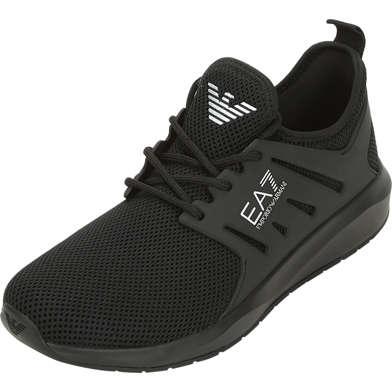 EMPORIO ARMANI EA7 阿玛尼 男士 织物配橡胶网眼系带休闲运动鞋 X8X052 XCC57