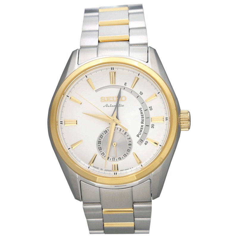 日本SEIKO精工 Presage系列钢带机械男腕表 SSA306J1