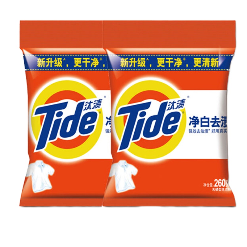 汰渍(Tide) 洗衣粉 260g(20袋/件)