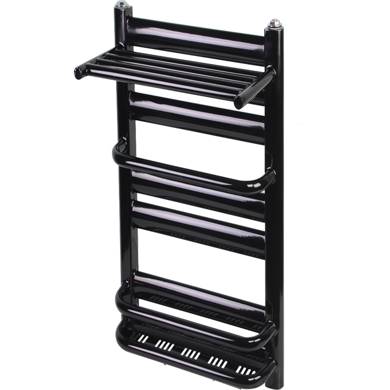 定制古达钢制小背篓暖气片卫生间毛巾杆架铜铝家用水暖散热片卫浴集中供暖