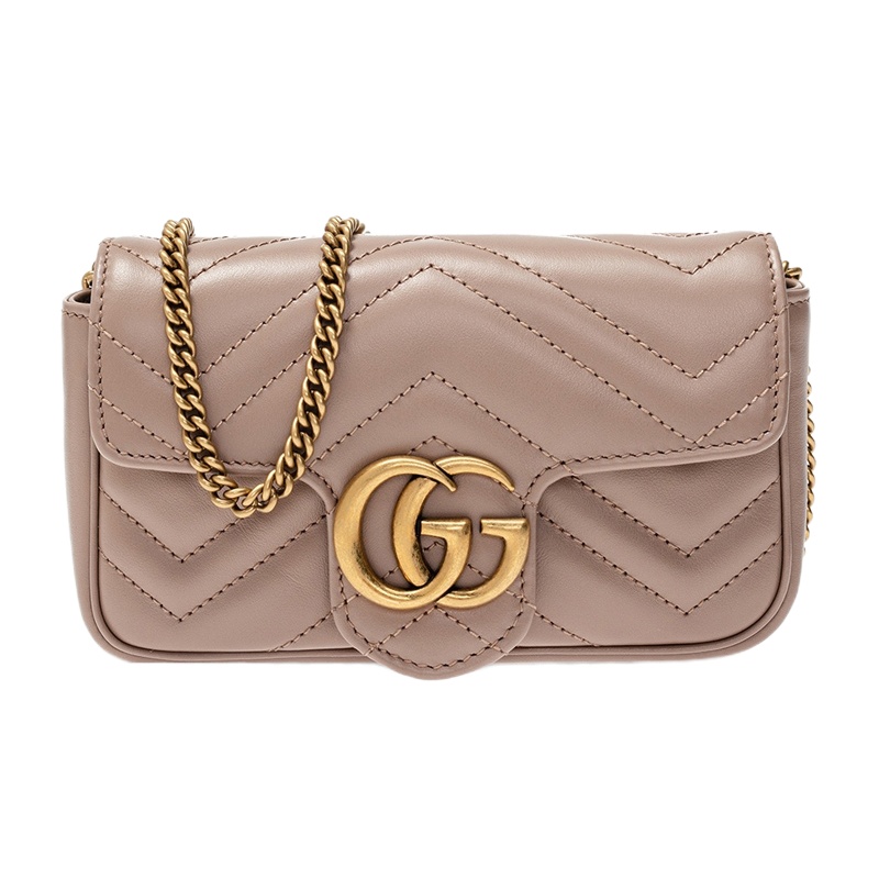 GUCCI 古驰 女士粉色皮革单肩包斜挎包 476433-DTDCT-5729