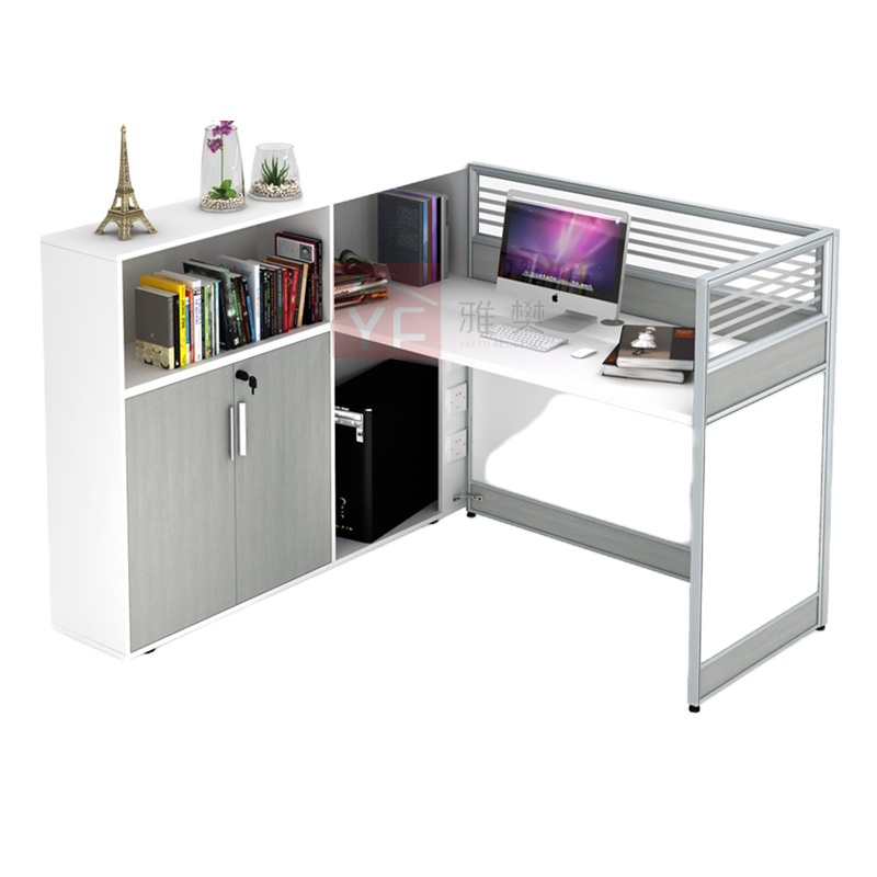 雅樊YR-LB-C1单人位屏风组合 1400*1400*1100