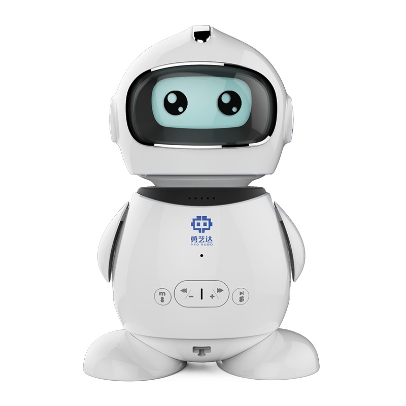 勇艺达机器人 智能早教陪伴机器人YYD-5小小勇 精灵白