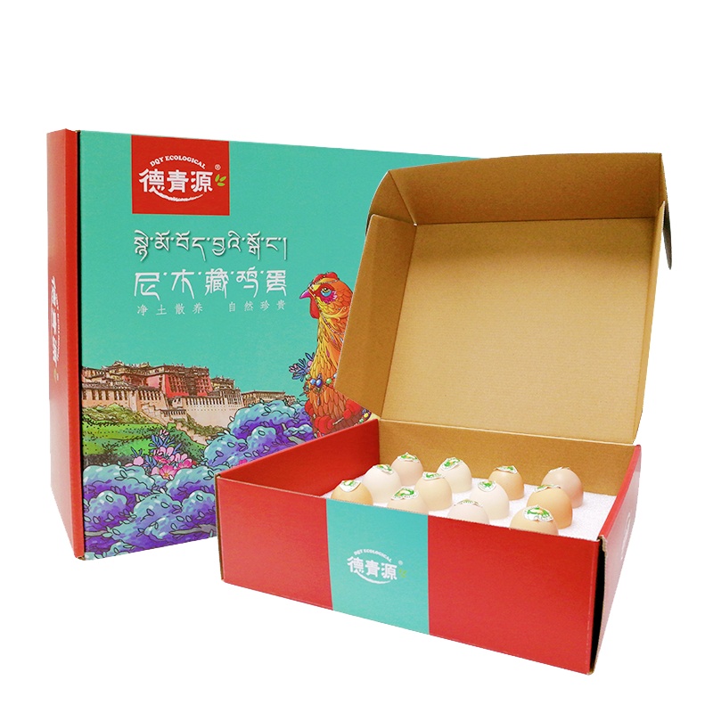德青源尼木藏鸡蛋16枚