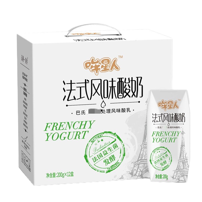 认养一头奶牛风味法式益生菌发酵酸奶
