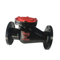 关字牌 铸铁旋启式止回阀 长体 H44T/W-16 DN65