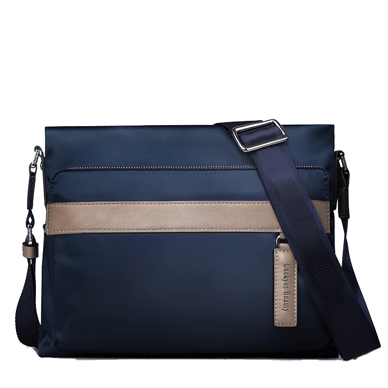 天娇美奴青年休闲斜挎单肩包男士帆布时尚背包简约男包潮_wkPHE5