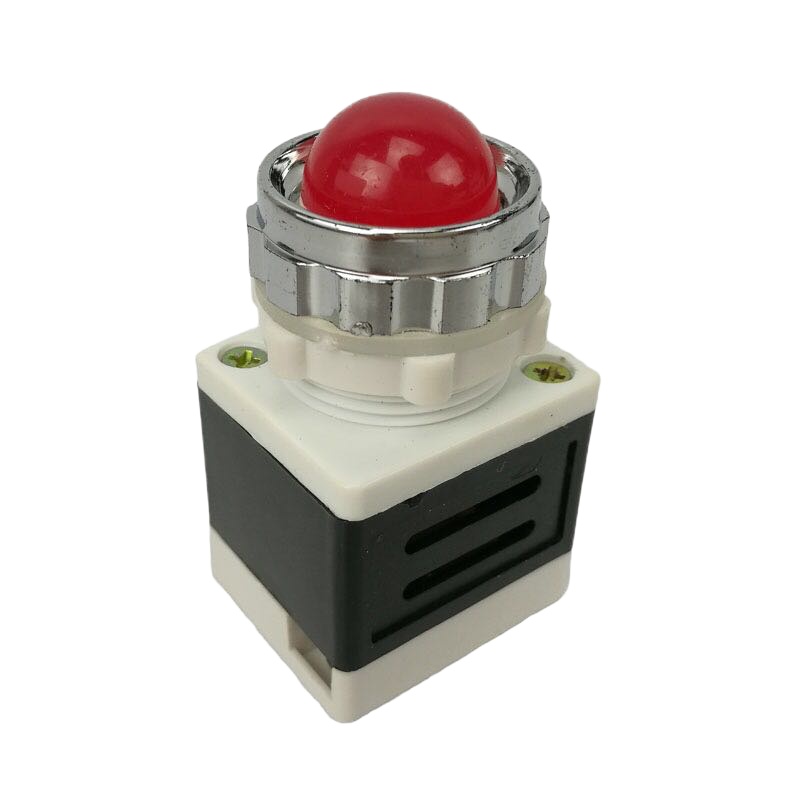 企购优品 指示灯 信号灯 红色 AC/DC12V红黄绿白可选 DC24V DC220可选(10个起订)