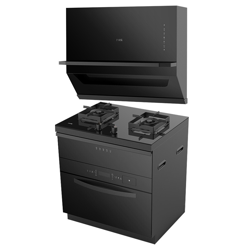 万家乐集成灶22立方爆炒风 保温抽屉 分体家用蒸烤一体集成烹饪中心自清洗燃气灶JJZT-KMW241B