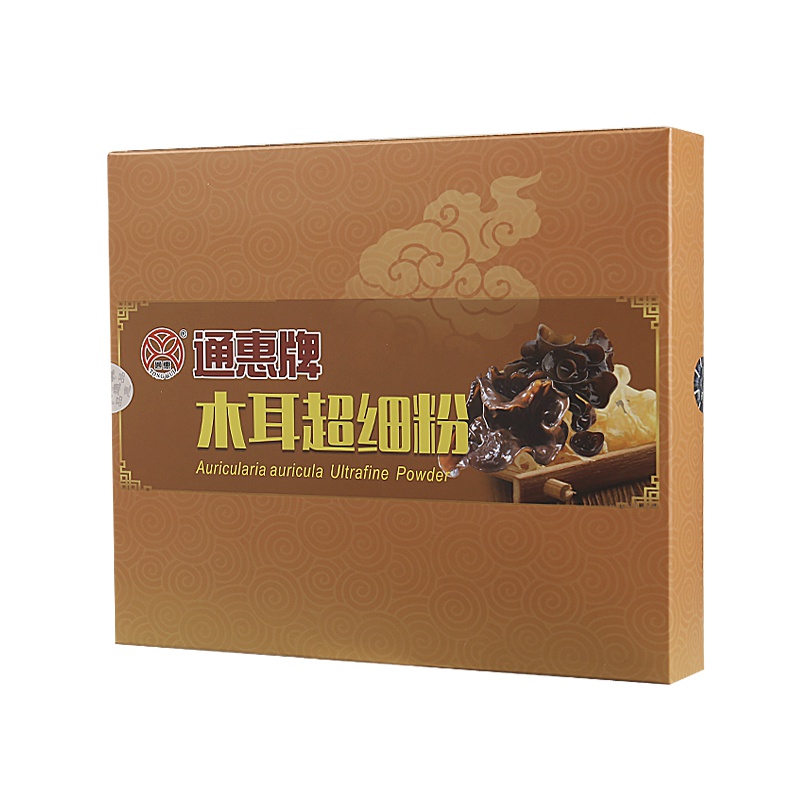 通惠 木耳超细粉120g礼盒装 青中年膳食营养补充粉剂 无糖营养粉 黑木耳粉代餐粉即冲即饮