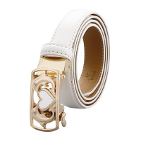 【顺丰配送】padieoe皮带女潮牛皮时尚简约休闲韩国休闲裤带女学生自动扣复古装饰腰带