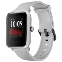 Amazfit 智能运动手表米动手表青春版1S 华米科技运动手表 GPS NFC 消息提醒 心率检测 岩白