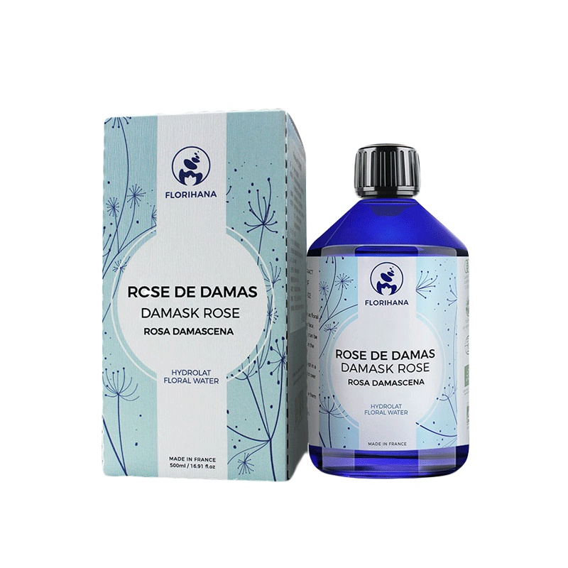 馥家Florihana大马士革玫瑰纯露天然补水保湿喷雾女化妆品爽肤水