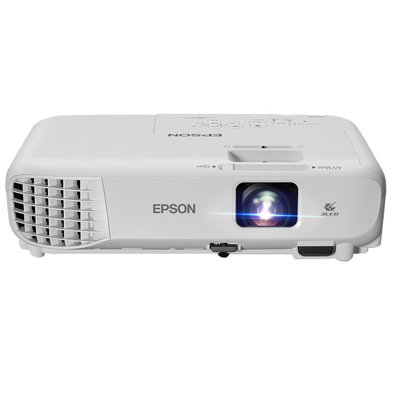 [套餐]爱普生(EPSON)CB-W05[100英寸16:10电动幕布]商务办公会议投影机家用高清投影仪(WXGA宽屏)