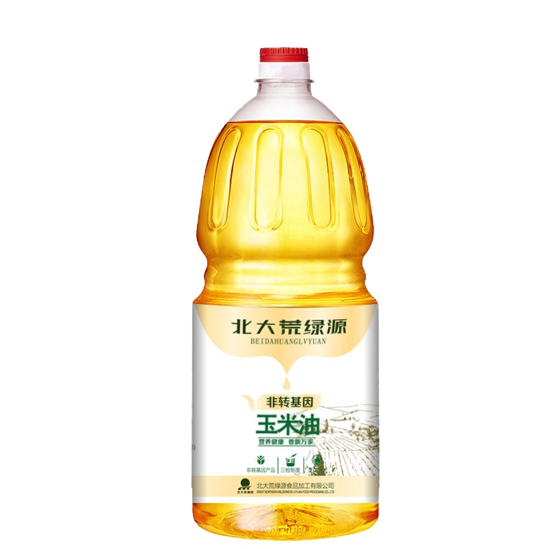 苏宁宜品推荐 北大荒绿源玉米油1.8升植物油