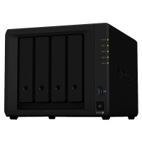 群晖(Synology)DS420+替代DS418paly 4盘位NAS网络存储服务器(无内置硬盘)不规则体SATA端口
