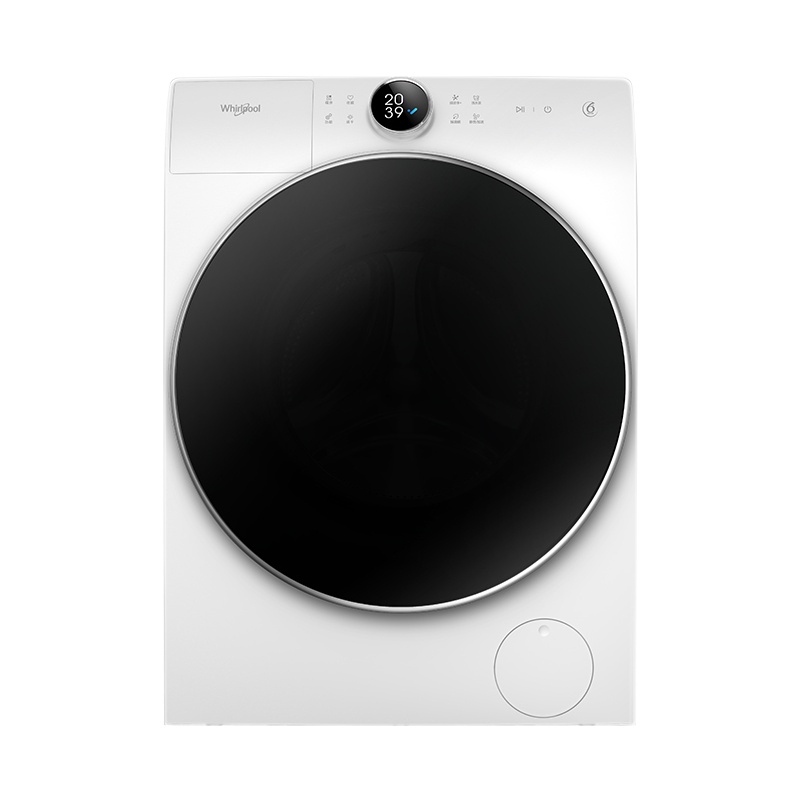 惠而浦(Whirlpool) WDD100944BAOW 帝王系列 10公斤直驱变频滚筒洗衣机 洗干一体机(全球白)