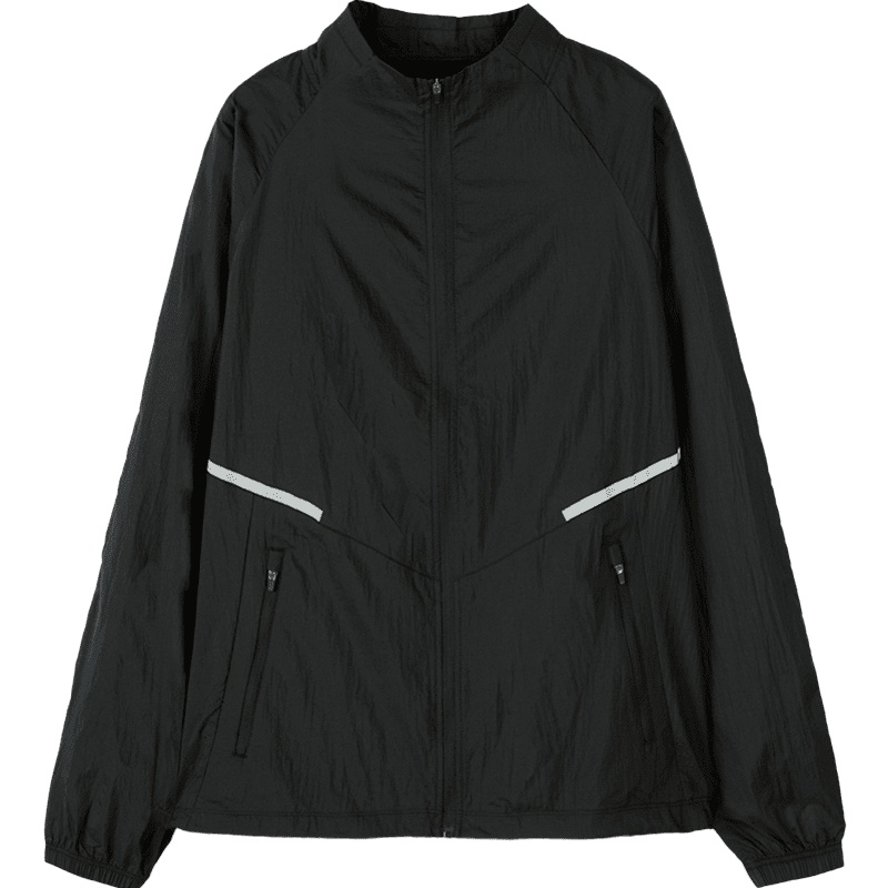 【满198减100预估价：54】森马男士外套男秋季流行时尚黑色立领夹克运动上衣青少年潮牌衣服